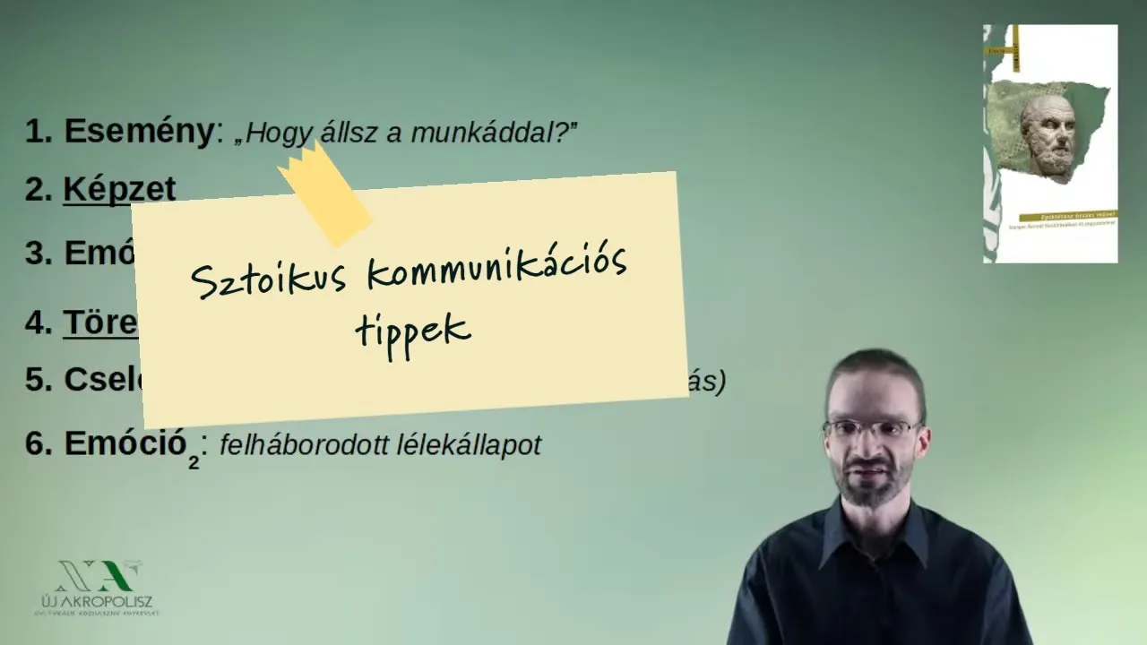 Sztoikusok #2 - kommunikációs tippek